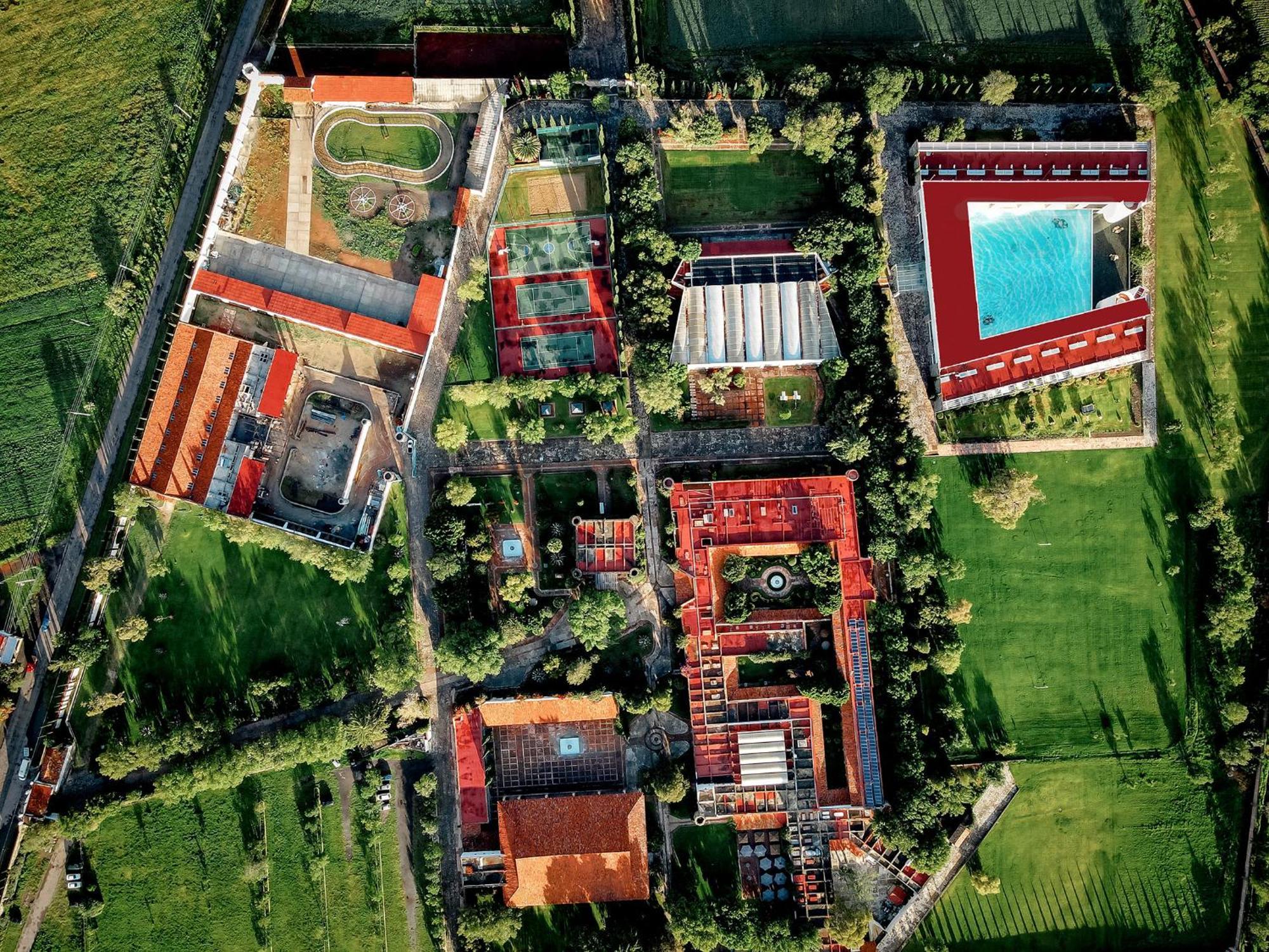Hotel Hacienda Cantalagua Golf Contepec エクステリア 写真